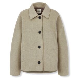 Studio Tomboy beige half coat